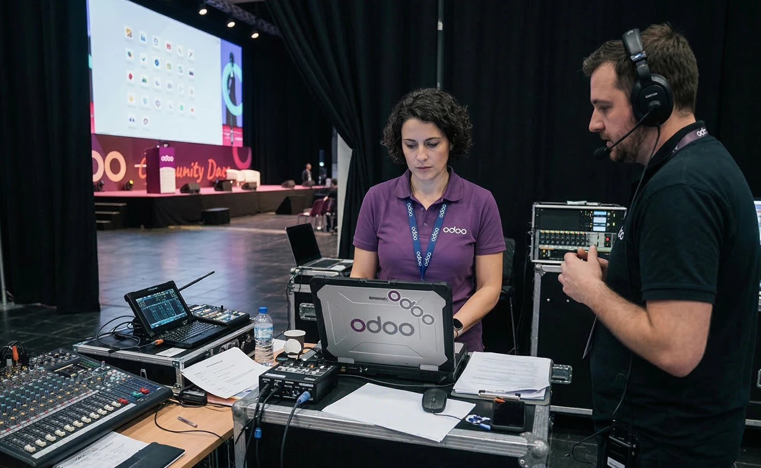 Odoo interface dashboard 1